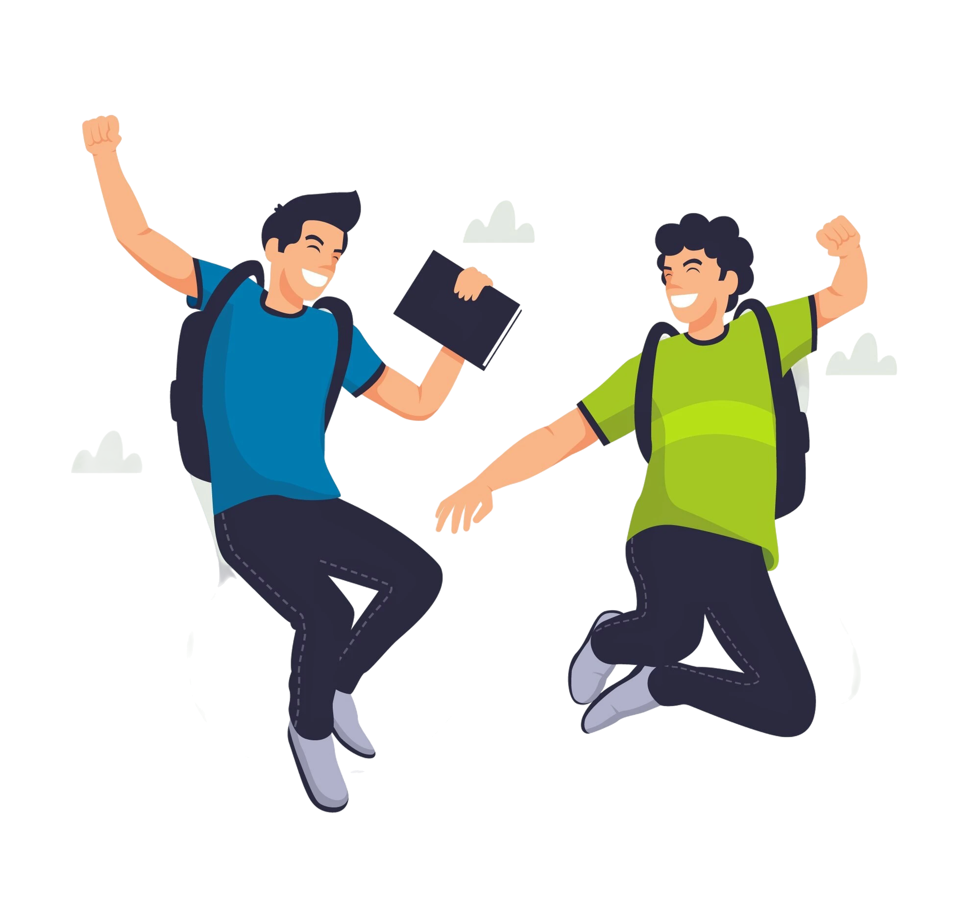 Happy Students