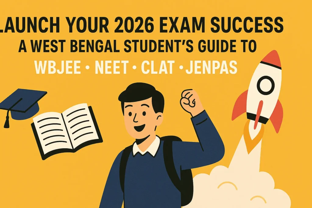 Launch Your 2026 Exam Success: A West Bengal Student’s Guide to WBJEE, NEET, CLAT, and JENPAS