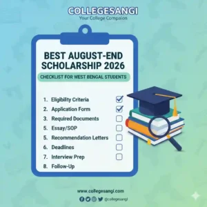 Best August-End Scholarship 2026 collegesangi