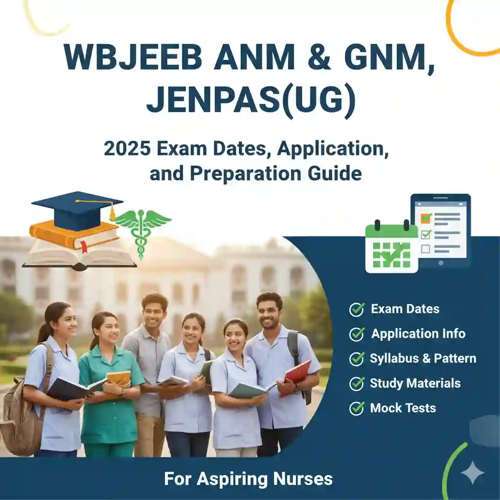 WBJEEB ANM & GNM, JENPAS(UG) 2025 collegesangi