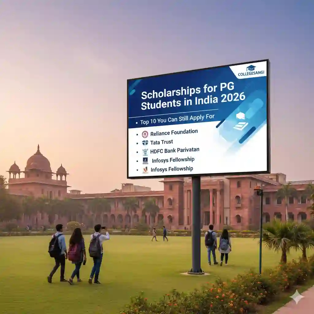 Scholarships for PG Students in India 2026 collegesangi