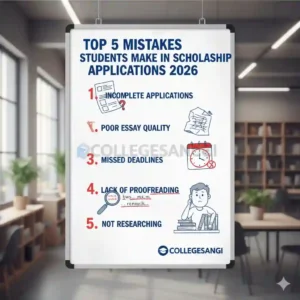 Top 5 Mistakes Students Make in Scholarship collegesangi
