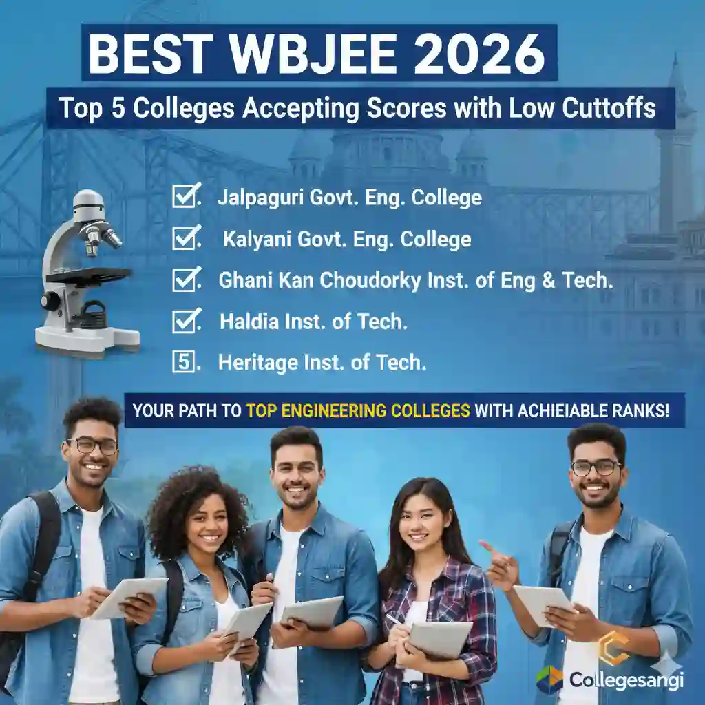 WBJEE 2026 Top 5 Colleges collegesangi