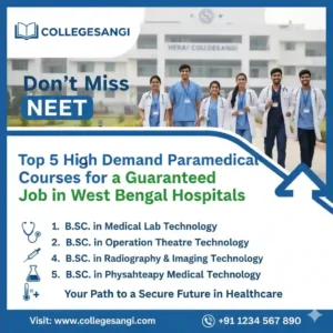 NEET Top 5 High Demand Paramedical Courses collegesangi