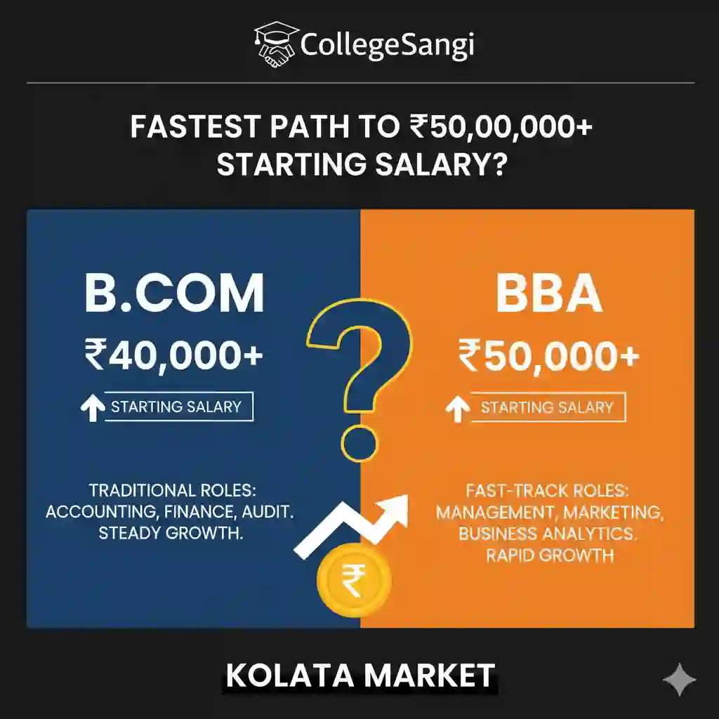 B.Com vs BBA collegesangi