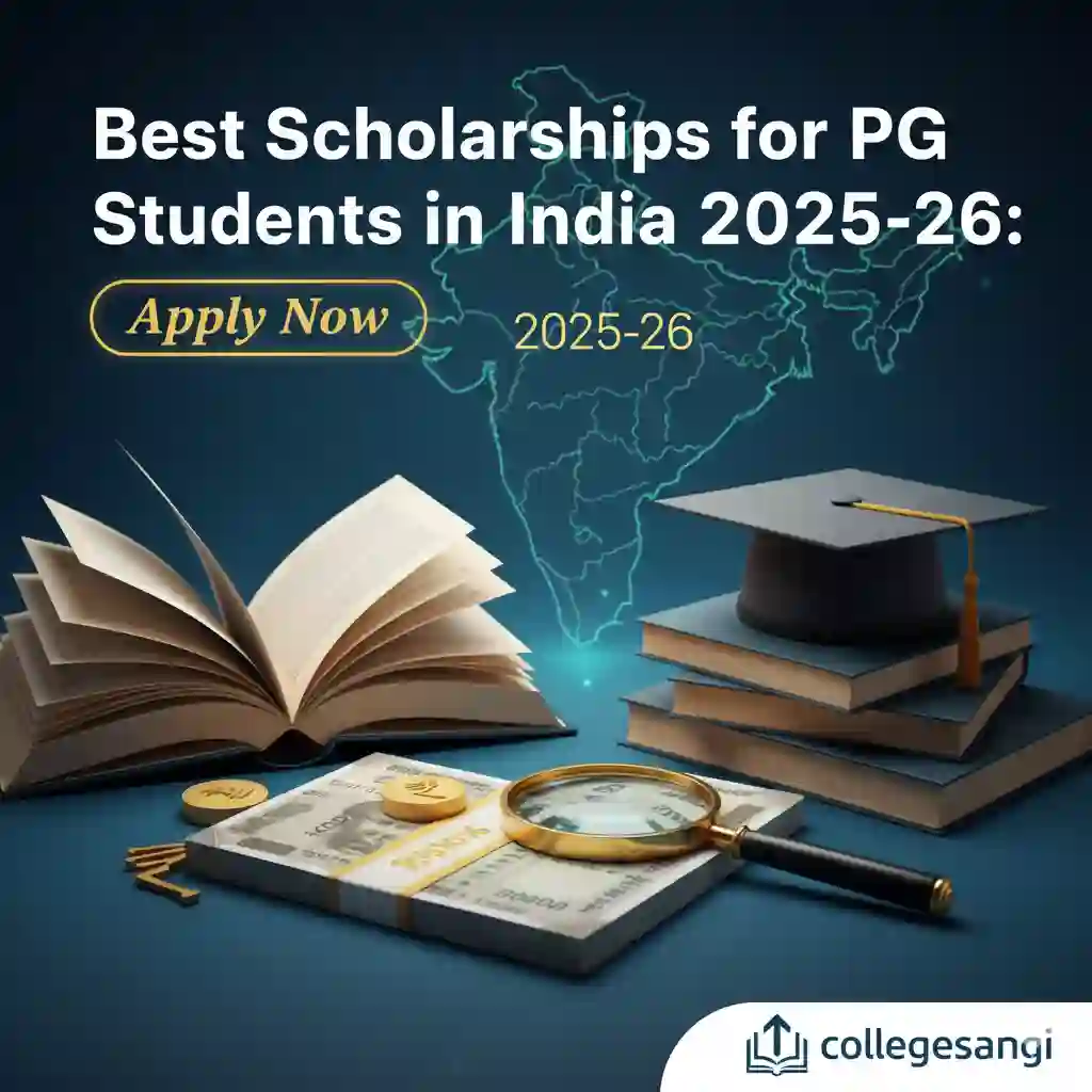 Scholarships for PG Students in India 2025 ,26 collegesangi
