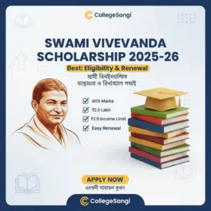 Swami Vivekananda Scholarship 2025–26 collegesangi