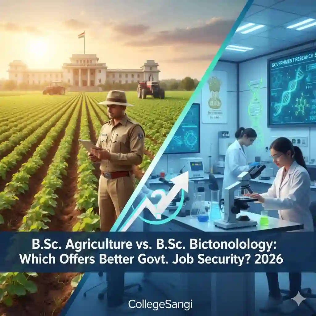 B.Sc. Agriculture vs. B.Sc. Biotechnology collegesangi