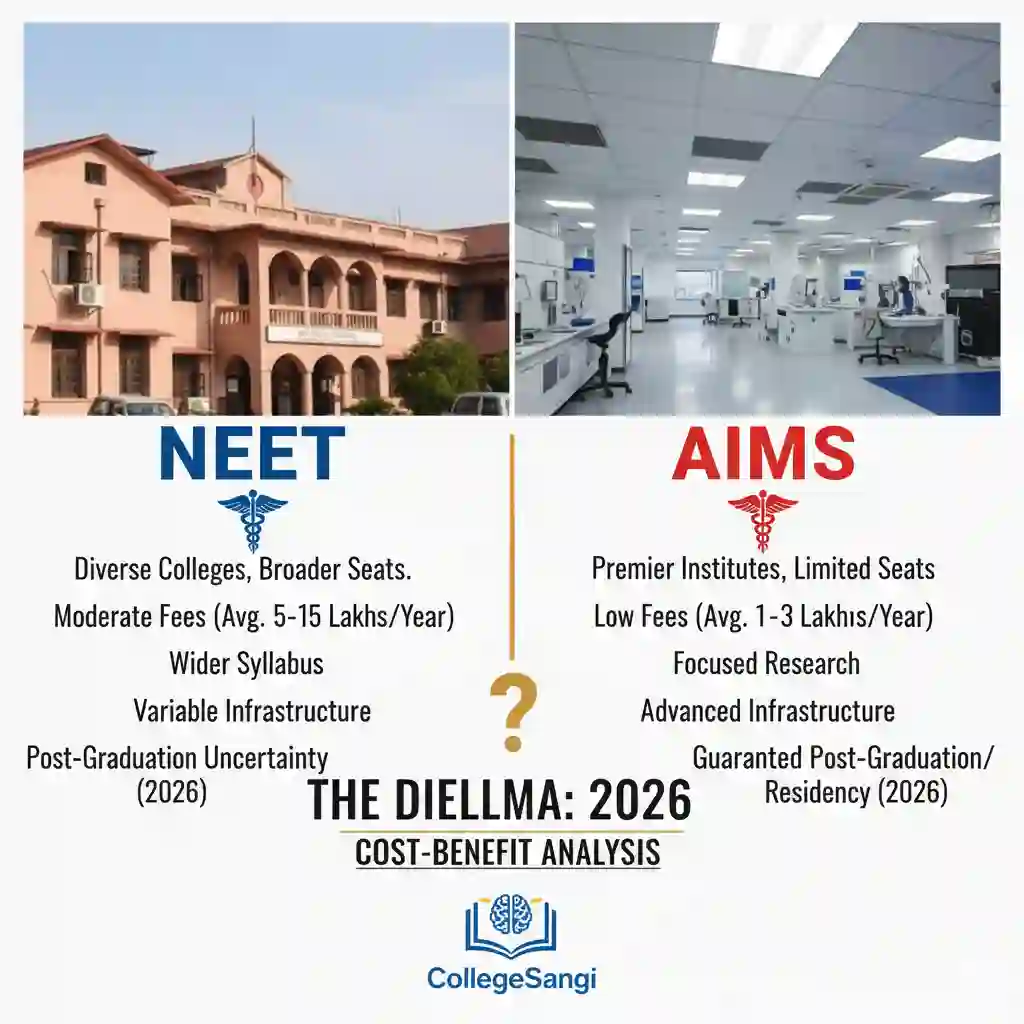 NEET vs. AIIMS collegesangi