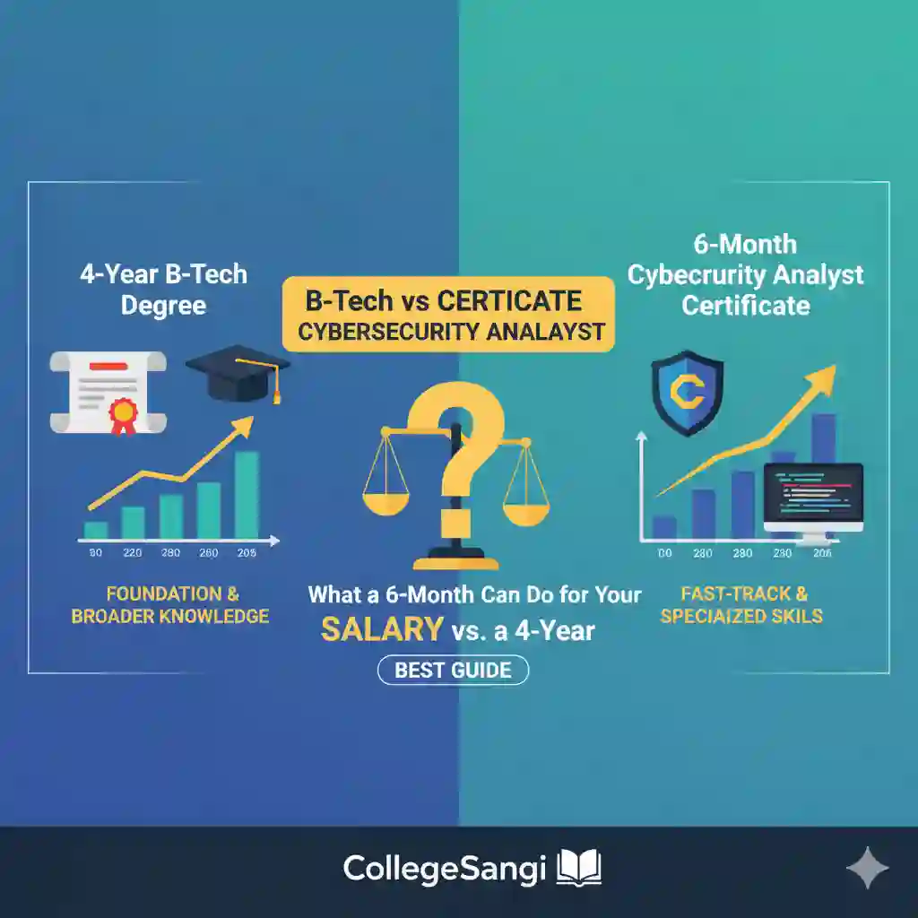 B.Tech vs Certificate collegesangi