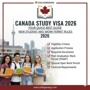 Canada Study Visa 2026 collegesangi
