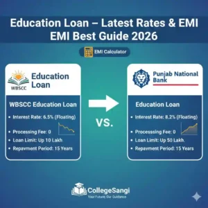WBSCC vs Punjab National Bank Education Loan collegesangi